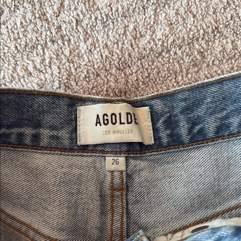 AGOLDE Jaden Denim Shorts - Picture 4 of 4
